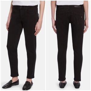 NWT Dondup Monroe Skinny Fit Jeans Low Rise Ankle Black Sz 25